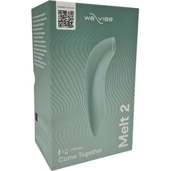 WE-VIBE Melt 2 - умен въздушен клитор стимулатор (тюркоаз)