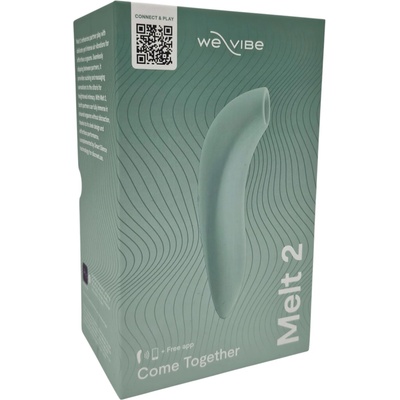 WE-VIBE Melt 2 - умен въздушен клитор стимулатор (тюркоаз)