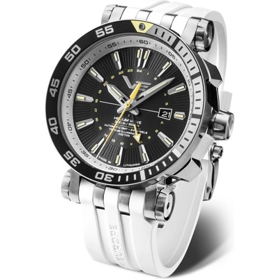 Vostok Europe NH34/575A718 Bílý silikonový řemínek