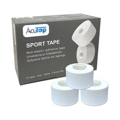 Acu Top AcuTop Sport fixační tejp bílá 3,8 cm x 10 m 12 ks