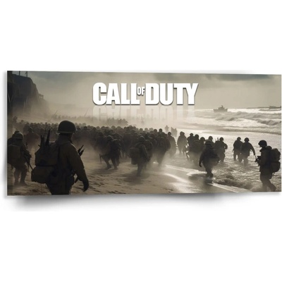 Sablio Obraz Call of Duty Normandia - 110x50 cm