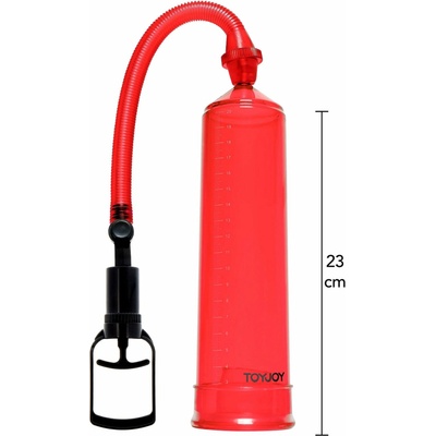 Power Pump Red Vakuová pumpa pro pány při poruchách erekce