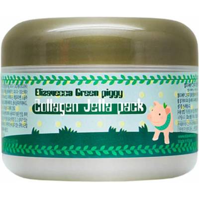 Elizavecca Green Piggy Collagen Jella Pack - Колагенова маска за лице 100г