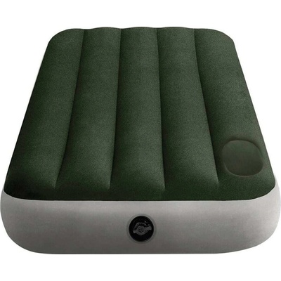Intex DURA-BEAM DOWNY AIRBED WITH FOOT BIP nafukovací postel 76x191x25 cm 64760