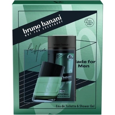 Bruno Banani Made for Men EDT 30 ml + sprchový gél 250 ml darčeková sada