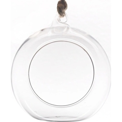 Skleněná koule Ø8 cm aerárium - transparent
