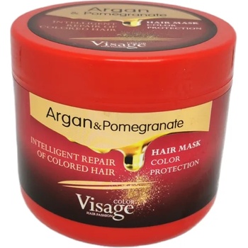 VISAGE маска за боядисана коса, Argan & Pomergranate, 500мл