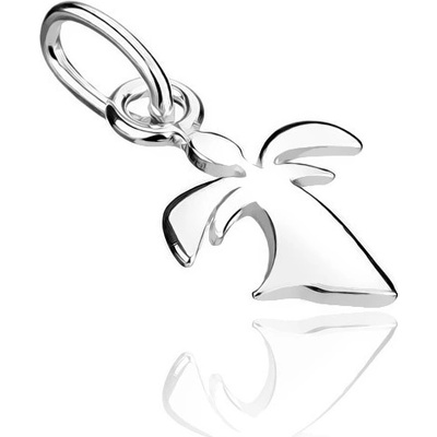 Šperky eshop Stříbrný přívěsek 925 malý andílek v šatech X31.19