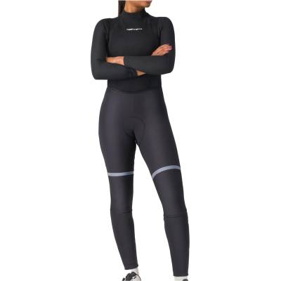 Castelli Дамски клин за колоездене Castelli Women's Polare 2 Bibtight Cycling bottoms - Black (155-2154-0113)