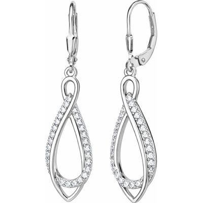 GRACE Silver Jewellery Stříbrné visací náušnice E-1505-MHT-7817/342
