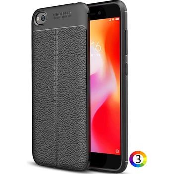 Image 1 of Xiaomi Redmi Go Удароустойчив Litchi Skin Калъф и Протектор