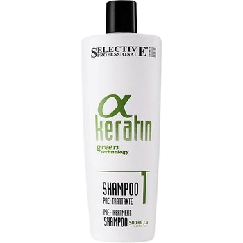Selective Professional Дълбоко почистващ шампоан Selective α-Keratine Pre-Treatment Shampoo