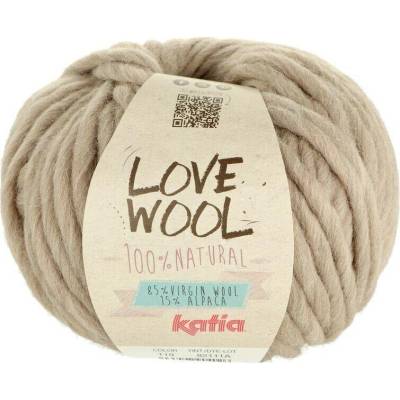 Katia Love Wool 119 hnědá