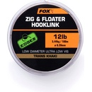 Fox Edges Zig & Floater Hooklink Tranks Khaki 100 m 0,26 mm 10 lb