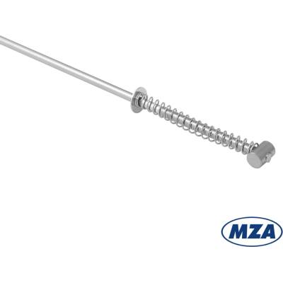 Táhlo zadní brzdy 485mm, CHROM, kompletní (MZA) - Simson S51, S70, S53, S83