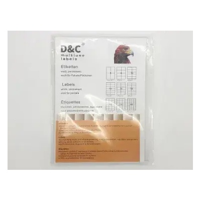 Самозалепващи етикети A4 / 70 x 37 мм / 24 бр