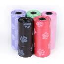 Trixie Sáčky náhradní na psí výkaly mix barev 1 role