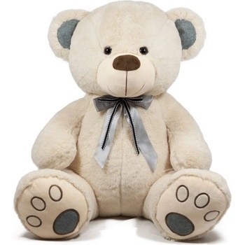 Плюш АМЕК Мече с двойна кафява панделка светло