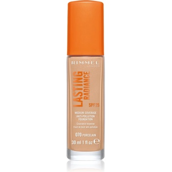 Image 1 of Rimmel Lasting Radiance озаряващ фон дьо тен SPF 25 цвят 070 Porcelain 30ml