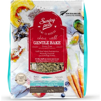 Sunday Pets Gentle Bake Hoki Adult Small & Medium Breed 1,3 kg