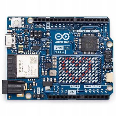 Mikrokontrolér Arduino UNO R4 WiFi originál ABX00087 displej 12x8 USB-C