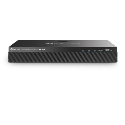 TP-Link VIGI NVR2016H-16P мрежои видеорекордер (NVR) Черен (VIGI NVR2016H-16P)