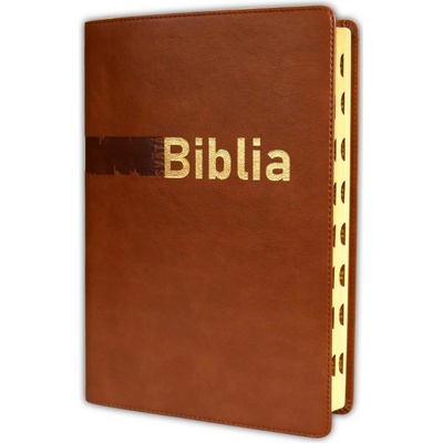 Biblia, Roháčkov preklad, mäkká väzba, rodinný formát, hnedá 2022