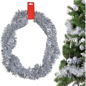 Verk Vianočná girlanda strieborná 2m