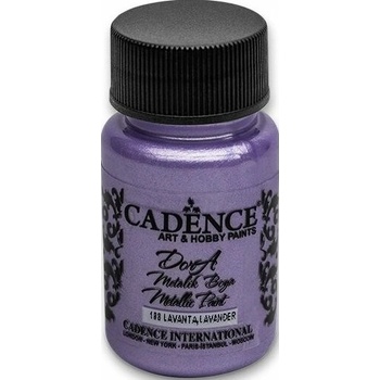 Cadence Metalická akrylová Dora Metalic 50 ml levander levandulová DM188