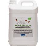 Франция Amp 2 tetra 1 pbo 4 cl (ТЕТРА) - 5 л - Широкоспектърен готов за употреба инсектицид за дървеници, акари, кокошинки, комари, мухи, оси, стършели, бълхи, паяци, мравки, молци, мрачен и брашнен бръмбър, 