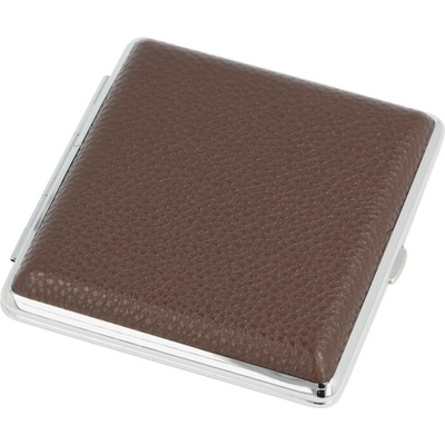 Angelo cigaretové pouzdro kožené tmavě hnědé 20 cig.