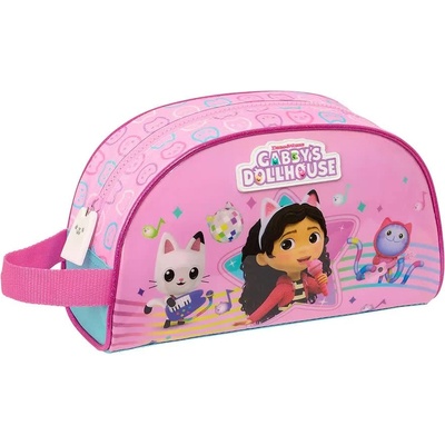 SAFTA Чанта Safta Gabby´S Dollhouse Party cosmetic bag - Pink (Multicolor)