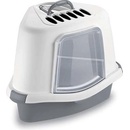 Stefanplast Sprint Corner PLUS krytá rohová mačacia toaleta s filtrom 40x56x40cm