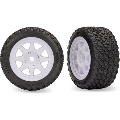 Traxxas koleso disk 8-spoke pneu Rally zadný 2
