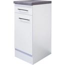 Flex-Well Kuchynská skrinka Joelina spodná, zásuvky + dvierka, 30 x 86 x 57,1 cm