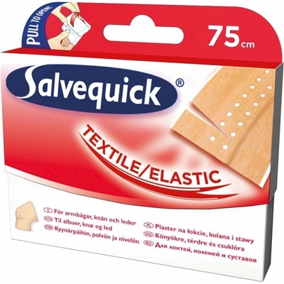 Salvequick Textilné elastické 75 cm x 6 cm