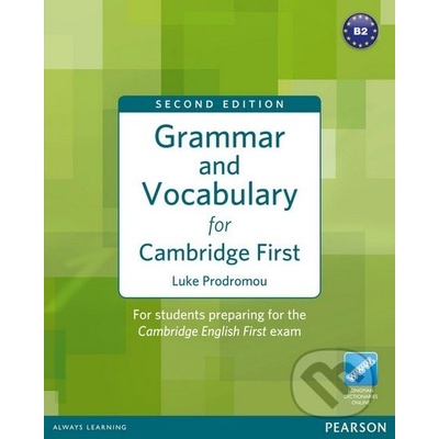 Grammar and Vocabulary for Cambridge First 2nd Edition without Answer Key with Longman Dictionaries Online Access