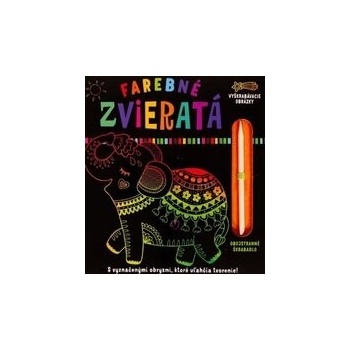 Farebné zvieratá Vyškrabávacie obrázky