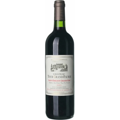 Chateau Tour Grand Faurie Saint-Emilion Grand Cru suché červené 2005 13,5% 0,75 l (holá láhev)