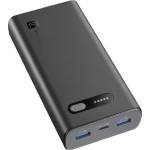 Cellularline Портативна батерия Cellularline - Fast Turbo PD, 20 000 mAh, черна (14819)