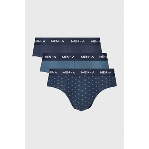 MEN-A 3PACK памучни слипове MEN-A Cain (3pATXmen_008_sli)