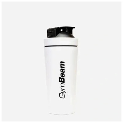 GymBeam Šejker biely z nerezovej ocele 750 ml 1 ks