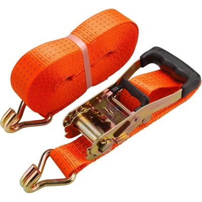 EXTOL Pás upínací ráčnový s háky 3M x 50mm, max 4000kg