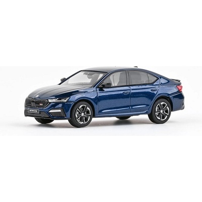 Abrex ŠKODA OCTAVIA IV RS SEDAN 2020 Storm Metalíza Modrá 1:43