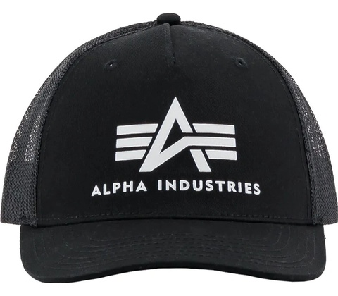 Alpha Industries Basic Trucker Cap černá
