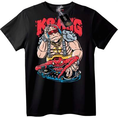 NOONEBRAND KRAK DJ Тениска - 2XL, Black