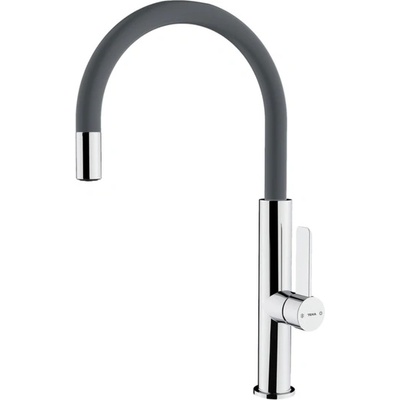 Strohm Teka Formentera top fot 995 КАМЕННОСИВ Кухненски смесител, въртящ се чучур, каменносив (Б.7010.КС)
