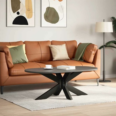Omaxi 317681 Noha konferenčního stolku ve tvaru pavouka černá 98 x 58 x 42-43 cm ocel