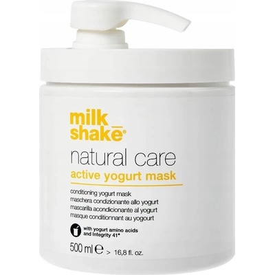 Milk Shake Natural Care Active Yogurt aktívna jogurtová maska na vlasy 500 ml