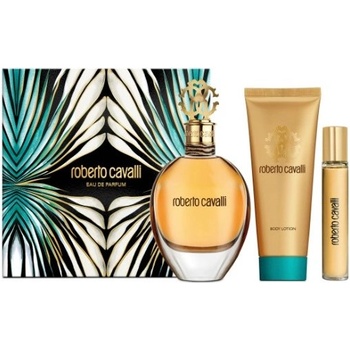 Roberto Cavalli Roberto Cavalli Подаръчен комплект за жени Размер EDP 75 ml + EDP 15 ml + лосион за тяло 100 ml